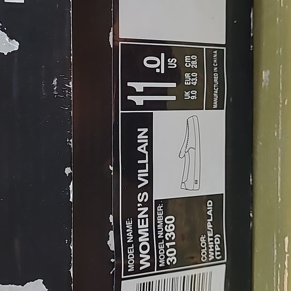 DC WOMEN'S VILLAIN SLIP-ON SHOES NEW-OLD STOCK (2010) US Size 11 - Picture 7 of 7